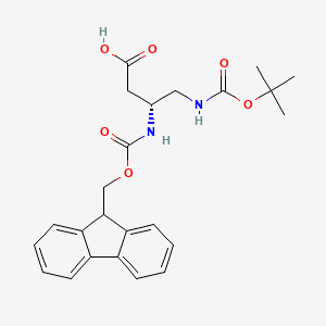 (r)-n-beta-Fmoc-n-gamma-boc-3,4-diaminobutyric acid