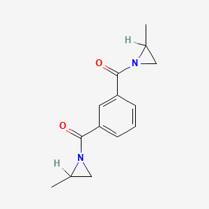 molecular formula C14H16N2O2 B3029723 1,1'-(1,3-Phenylenedicarbonyl)bis[2-methylaziridine] CAS No. 7652-64-4