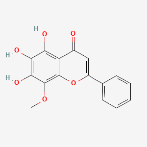 molecular formula C16H12O6 B3029728 6-羟基异黄芩素 CAS No. 76844-70-7