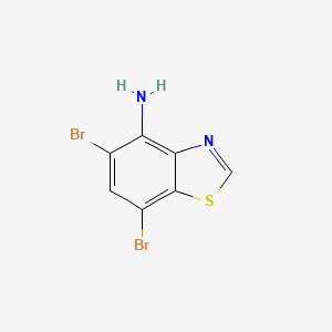 5,7-Dibromobenzo[d]thiazol-4-amine