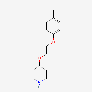 4-(2-(p-Tolyloxy)ethoxy)piperidine