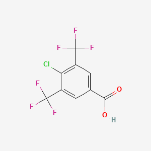 4-Chloro-3,5-bis(trifluoromethyl)benzoic acid