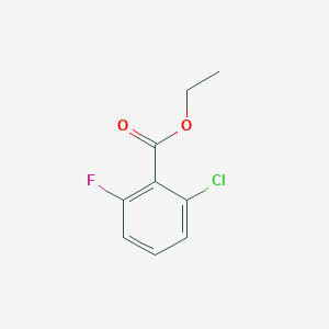 molecular formula C9H8ClFO2 B3029746 2-氯-6-氟苯甲酸乙酯 CAS No. 773134-56-8