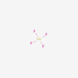 molecular formula F4Ge<br>GeF4 B3029762 四氟化锗 CAS No. 7783-58-6