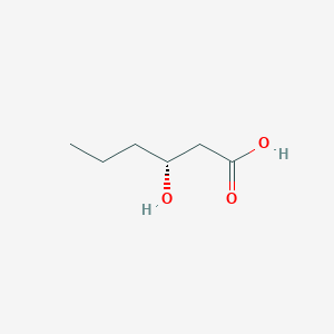 molecular formula C6H12O3 B3029766 (3R)-3-Hydroxyhexanoic acid CAS No. 77877-35-1