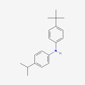 molecular formula C19H25N B3029777 4-(tert-Butyl)-N-(4-isopropylphenyl)aniline CAS No. 782504-35-2