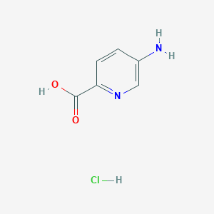 molecular formula C6H7ClN2O2 B3029778 5-氨基吡啶-2-甲酸盐酸盐 CAS No. 78273-25-3