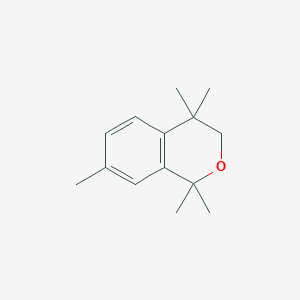 molecular formula C14H20O B3029790 1,1,4,4,7-Pentamethylisochroman CAS No. 786690-10-6