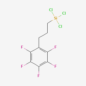 Trichloro[3-(pentafluorophenyl)propyl]silane