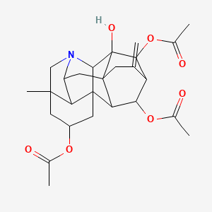 molecular formula C26H33NO7 B3029798 Guan-fu base G CAS No. 78969-72-9