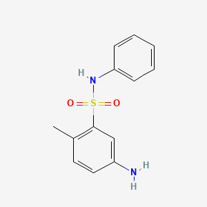 5-Amino-2-methyl-N-phenylbenzenesulfonamide