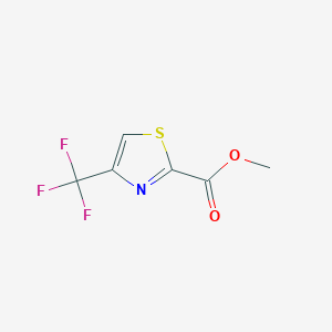 molecular formula C6H4F3NO2S B3029810 Methyl 4-(trifluoromethyl)thiazole-2-carboxylate CAS No. 79247-85-1