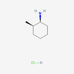 molecular formula C7H16ClN B3029811 (1S,2R)-2-methylcyclohexanamine hydrochloride CAS No. 79265-66-0