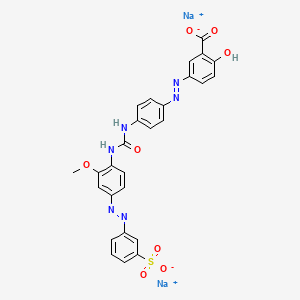 molecular formula C27H20N6Na2O8S B3029836 Direct yellow 44 CAS No. 8005-52-5