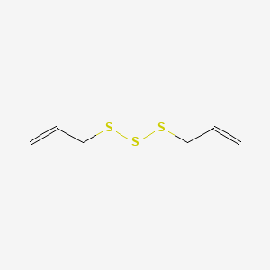 molecular formula C6H10S3 B3029840 二烯丙基三硫化物 CAS No. 8008-99-9