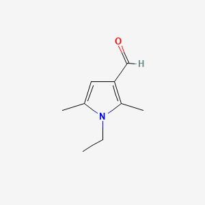 molecular formula C9H13NO B3029855 1-乙基-2,5-二甲基-1H-吡咯-3-甲醛 CAS No. 80498-15-3