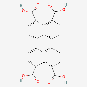 molecular formula C24H12O8 B3029864 3,4,9,10-Perylenetetracarboxylic acid CAS No. 81-32-3