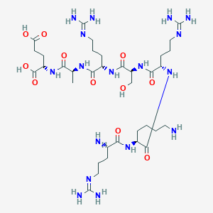 molecular formula C35H67N17O11 B3029871 PKG Substrate CAS No. 81187-14-6