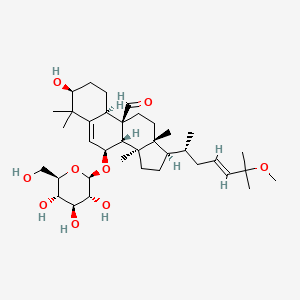 molecular formula C37H60O9 B3029878 苦瓜苷 K CAS No. 81348-84-7