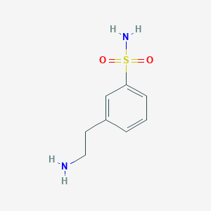 Benzenesulfonamide, 3-(2-aminoethyl)-