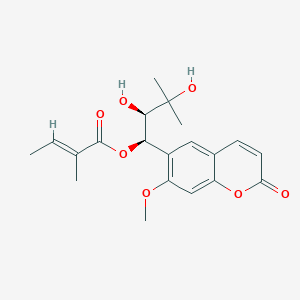 molecular formula C20H24O7 B3029907 Angelol H CAS No. 83247-73-8