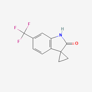 6'-(Trifluoromethyl)-spiro[cyclopropane-1,3'-[3H]indole]-2'(1'H)-one