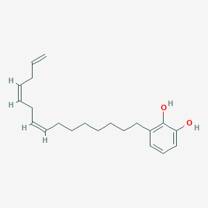 3-((8Z,11Z)-pentadeca-8,11,14-trien-1-yl)catechol