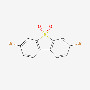 molecular formula C12H6Br2O2S B3029921 3,7-Dibromodibenzothiophene 5,5-dioxide CAS No. 83834-12-2