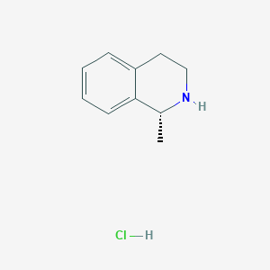 molecular formula C10H14ClN B3029929 (R)-1-甲基-1,2,3,4-四氢异喹啉盐酸盐 CAS No. 84010-67-3