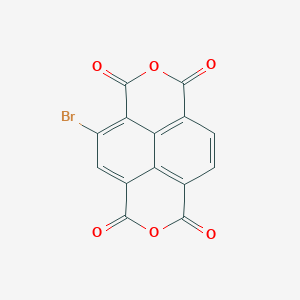 molecular formula C14H3BrO6 B3029949 4-Bromoisochromeno[6,5,4-def]isochromene-1,3,6,8-tetraone CAS No. 846-20-8
