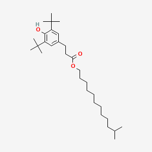 molecular formula C30H52O3 B3029956 11-Methyldodecyl 3-(3,5-di-tert-butyl-4-hydroxyphenyl)propanoate CAS No. 847488-62-4