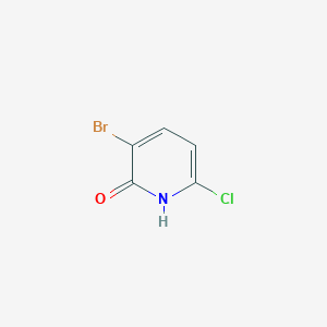 molecular formula C5H3BrClNO B3029966 3-Bromo-6-chloropyridin-2(1H)-one CAS No. 848423-85-8