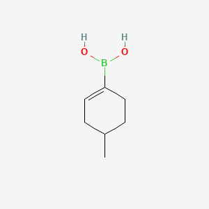molecular formula C7H13BO2 B3029985 4-甲基环己烯-1-硼酸 CAS No. 850567-92-9