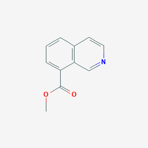 molecular formula C11H9NO2 B3029990 Methyl isoquinoline-8-carboxylate CAS No. 850858-56-9