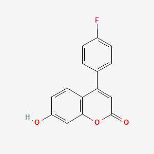 4-(4-fluorophenyl)-7-hydroxy-2H-chromen-2-one