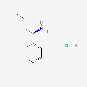 molecular formula C11H18ClN B3029994 (R)-1-(对甲苯基)丁-1-胺盐酸盐 CAS No. 851597-79-0