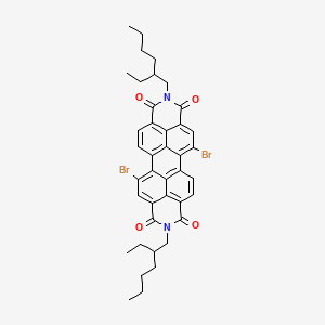 5,12-Dibromo-2,9-bis(2-ethylhexyl)anthra[2,1,9-def:6,5,10-d'e'f']diisoquinoline-1,3,8,10(2H,9H)-tetraone