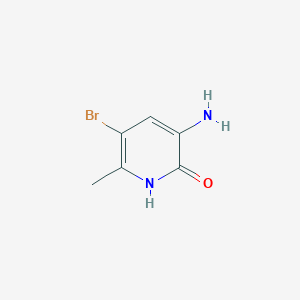 3-Amino-5-bromo-6-methylpyridin-2-ol