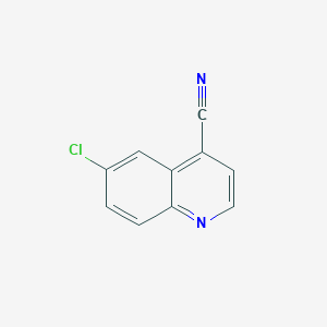 6-Chloroquinoline-4-carbonitrile