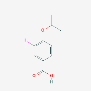 molecular formula C10H11IO3 B3030023 3-Iodo-4-isopropoxybenzoic acid CAS No. 856167-47-0