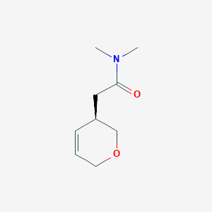 2-(R)-3,6-Dihydro-2H-pyran-3-YL-N,N-dimethyl-acetamide