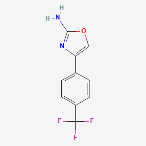 4-(4-(Trifluoromethyl)phenyl)oxazol-2-amine