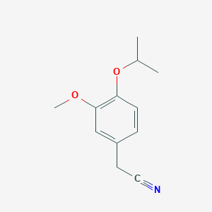 2-(4-Isopropoxy-3-methoxyphenyl)acetonitrile