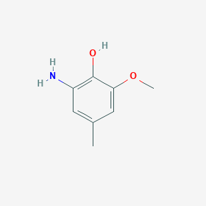 2-Amino-6-methoxy-4-methylphenol