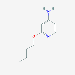 molecular formula C9H14N2O B3030125 2-Butoxypyridin-4-amine CAS No. 868997-84-6