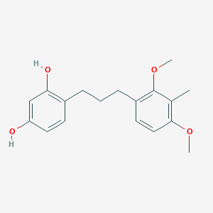 molecular formula C18H22O4 B3030132 Dimethoxytolyl Propylresorcinol CAS No. 869743-37-3
