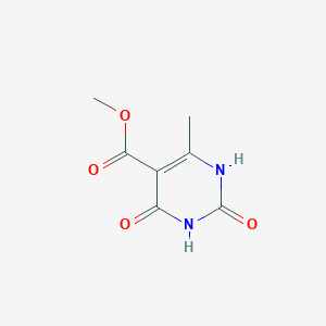 molecular formula C7H8N2O4 B3030133 Methyl 2,4-dihydroxy-6-methylpyrimidine-5-carboxylate CAS No. 869891-41-8