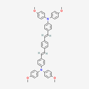 1,4-Bis[(E)-4-[bis(4-methoxyphenyl)amino]styryl]benzene