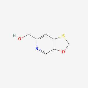 molecular formula C7H7NO2S B3030154 [1,3]Oxathiolo[5,4-c]pyridin-6-ylmethanol CAS No. 872714-71-1