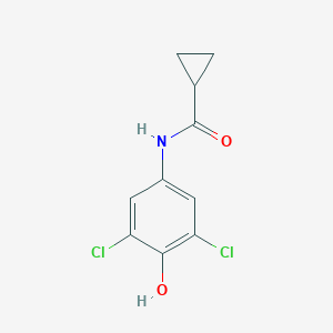 molecular formula C10H9Cl2NO2 B303016 N-(3,5-dichloro-4-hydroxyphenyl)cyclopropanecarboxamide 